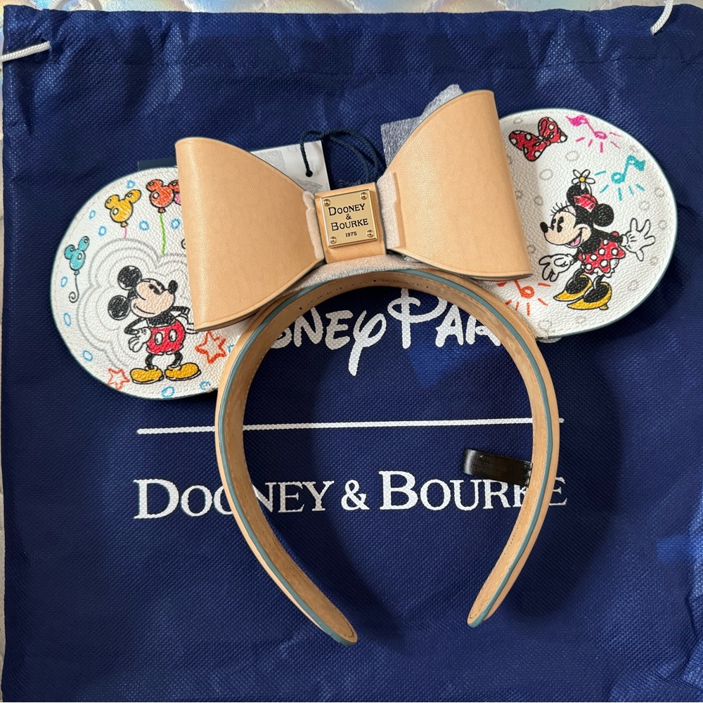 Dooney And Bourke Mickey And Minnie Mouse Ear Headband